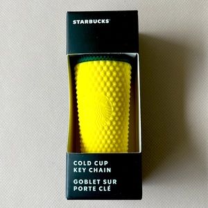New Starbucks Pineapple Cold Cup Key Chain Hawaii